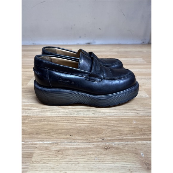 Calvin Klein Shoes - dr marten 8640 CK A 05 womens black leather chunky flats Slip On Size 4